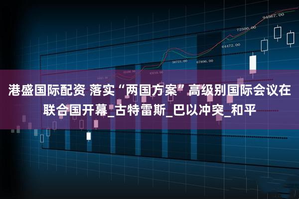 港盛国际配资 落实“两国方案”高级别国际会议在联合国开幕_古特雷斯_巴以冲突_和平